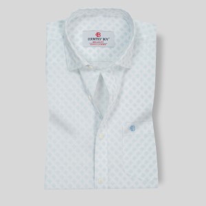 Fancy Cotton Relax Fit Half Shirt 1