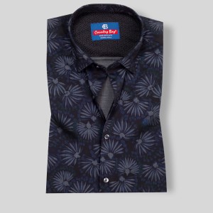 Bombay Micro Fabric Slim Fit Full Shirt 1