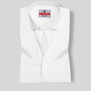 Premium Jacquard Slim Fit Full Shirt 1