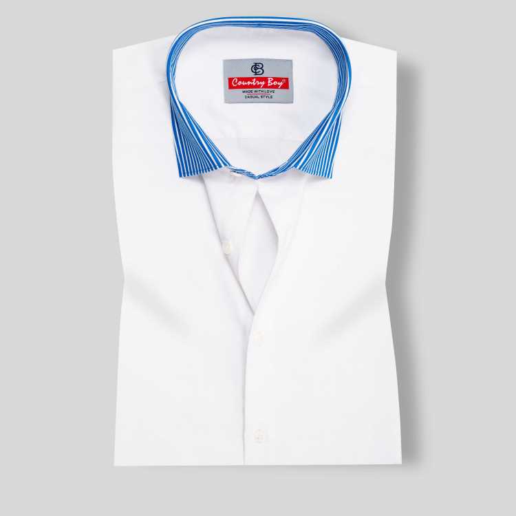 Premium Fancy Cotton Slim Fit Full Shirt 1