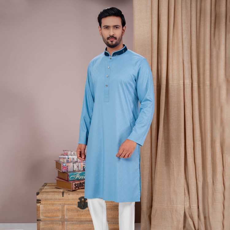Premium Jacquard Fabric Smart Fit Panjabi 2