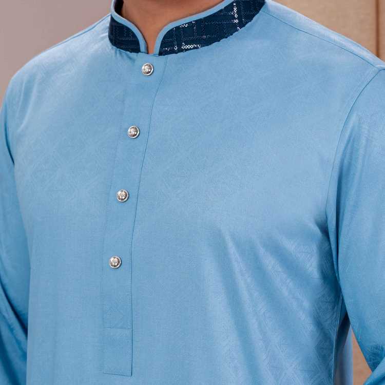 Premium Jacquard Fabric Smart Fit Panjabi 3
