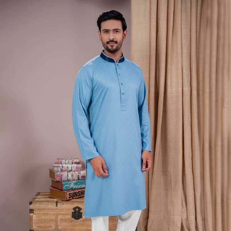 Premium Jacquard Fabric Smart Fit Panjabi 1