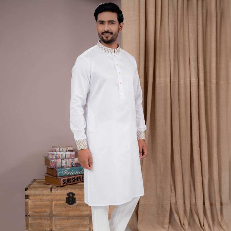 Premium Fancy Cotton Long Panjabi 1