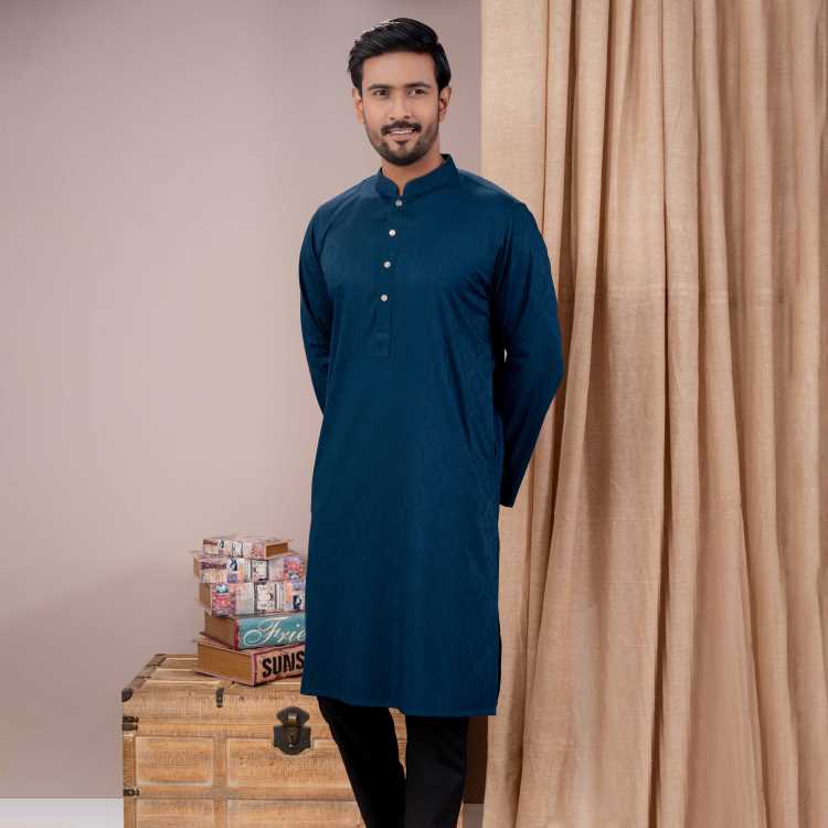 Premium Jacquard Fabric Smart Fit Panjabi 2