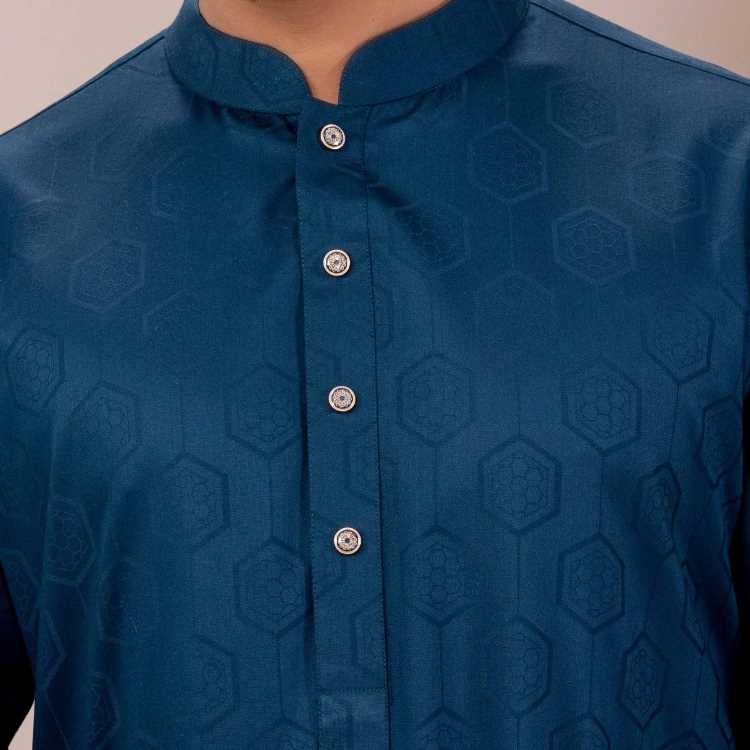 Premium Jacquard Fabric Smart Fit Panjabi 3