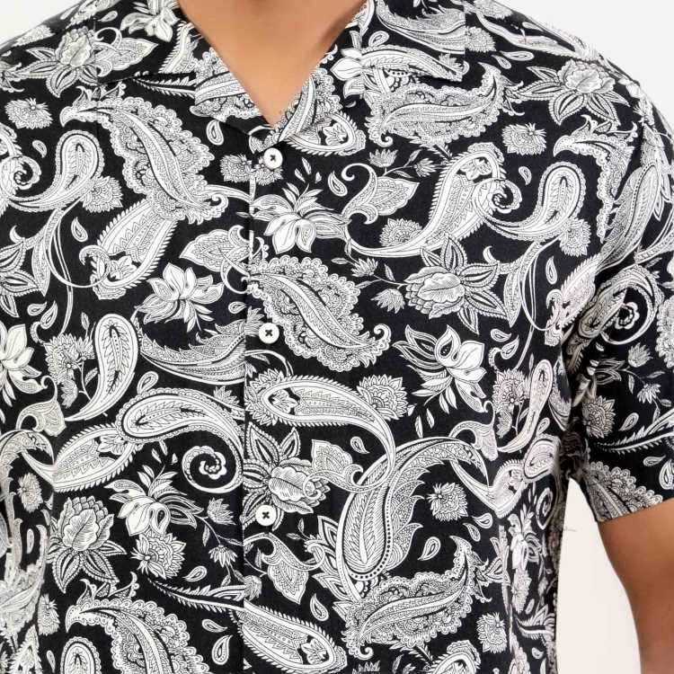 Viscose Fabric Casual Fit Half Shirt 2