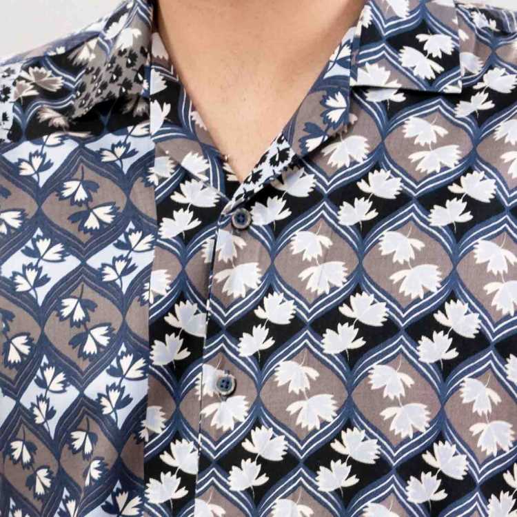 Viscose Fabric Casual Fit Half Shirt 2