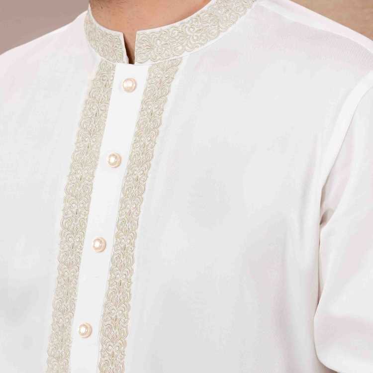 Premium Embroidery Kabli Panjabi Set 3