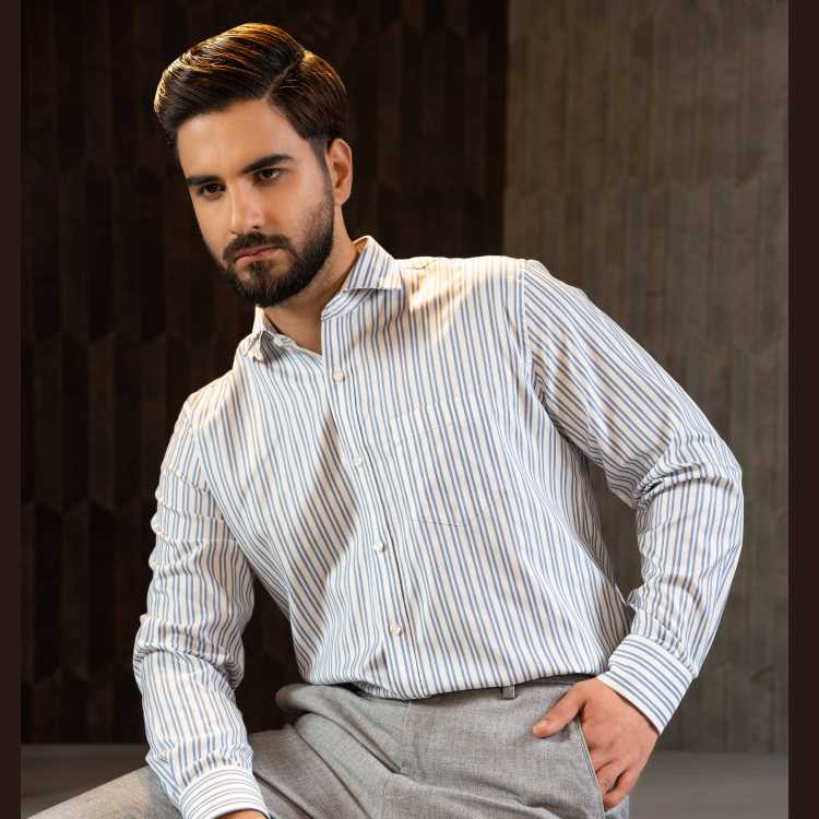Premium Arvind Cotton Relax Fit Full Shirt 1