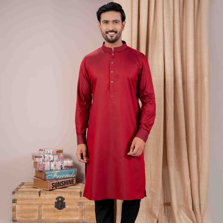 Premium Fancy Cotton Long Panjabi 1