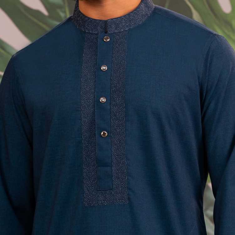 Premium Embroidery Kabli Panjabi Set 3
