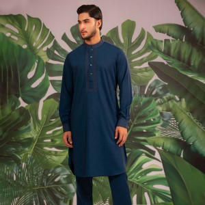 Premium Embroidery Kabli Panjabi Set 1