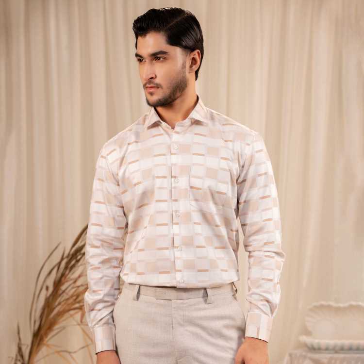Villa Italian Giza Cotton Relax Fit Full Shirt 1