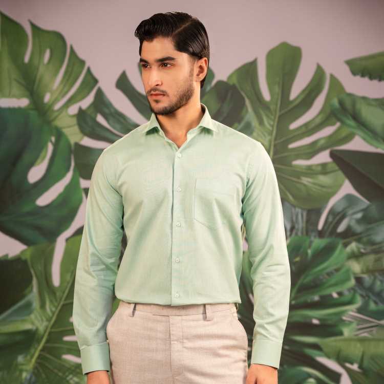 Premium Chini gura Fabric Relax Fit Full Shirt 1