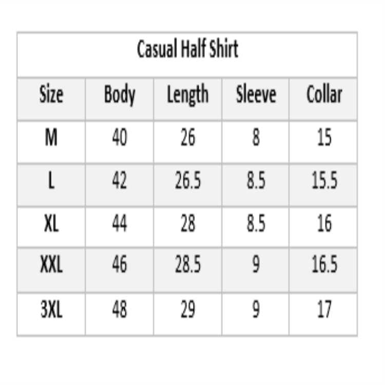 Viscous Fabric Casual Fit Half Shirt 3