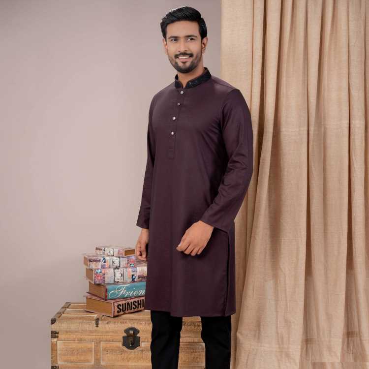Premium Jacquard Fabric Smart Fit Panjabi 1