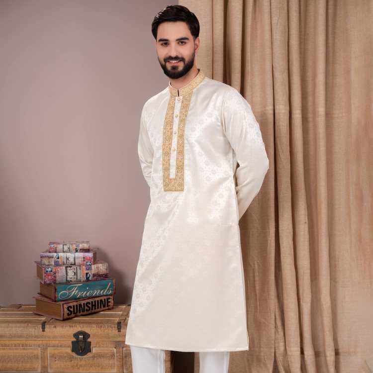 Hand Work Party Panjabi 1
