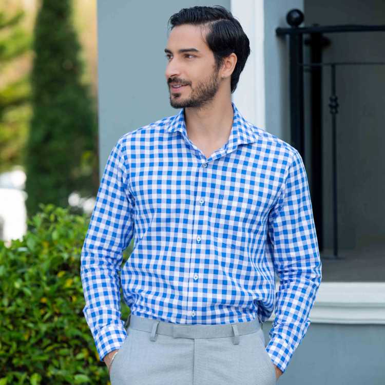 Arvind Fabric Relax Fit Full Shirt 1