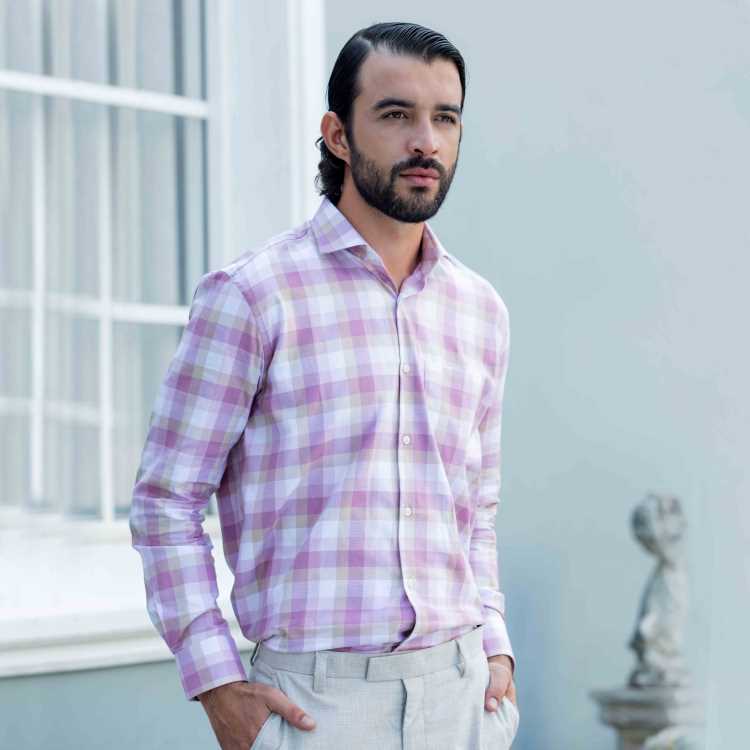 Villa Italian Giza Cotton Relax Fit Full Shirt 2
