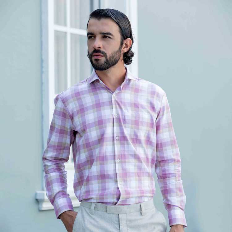 Villa Italian Giza Cotton Relax Fit Full Shirt 1