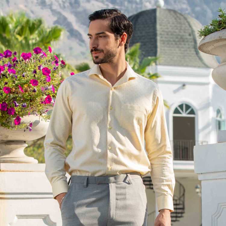Premium Giza Cotton Relax Fit Full Shirt 1