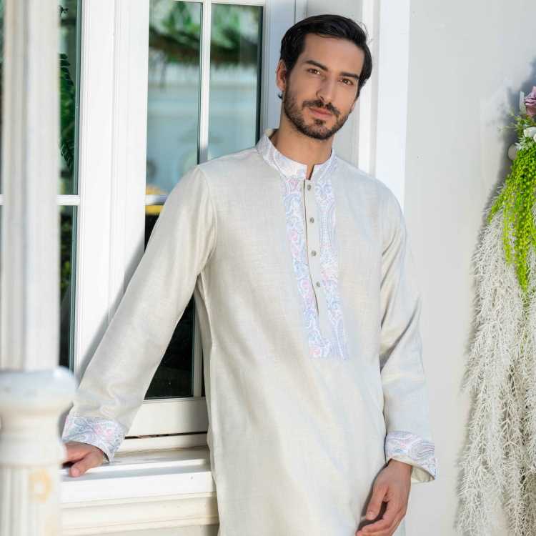 Premium Linen Club Long Panjabi 2