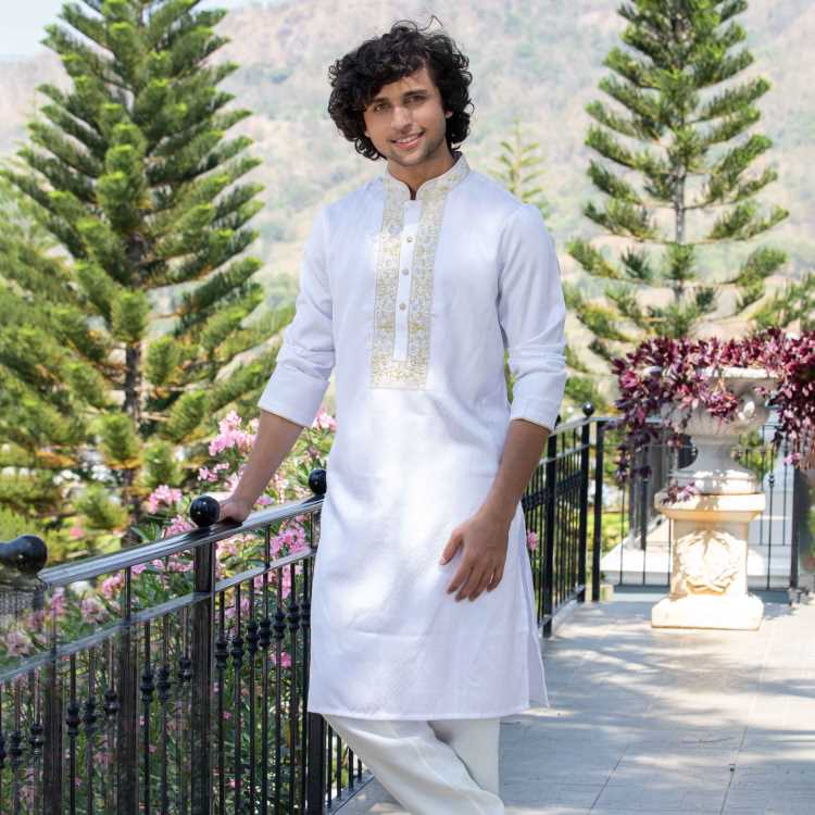 Hand Work Party Panjabi 1