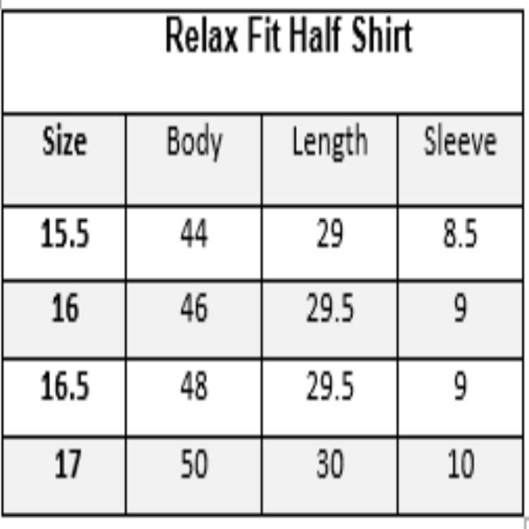 Premium Fine Cotton Relax Fit Half Shirt 3