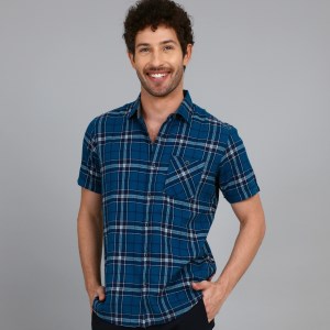 Twill Fabric Casual Half Shirt 1