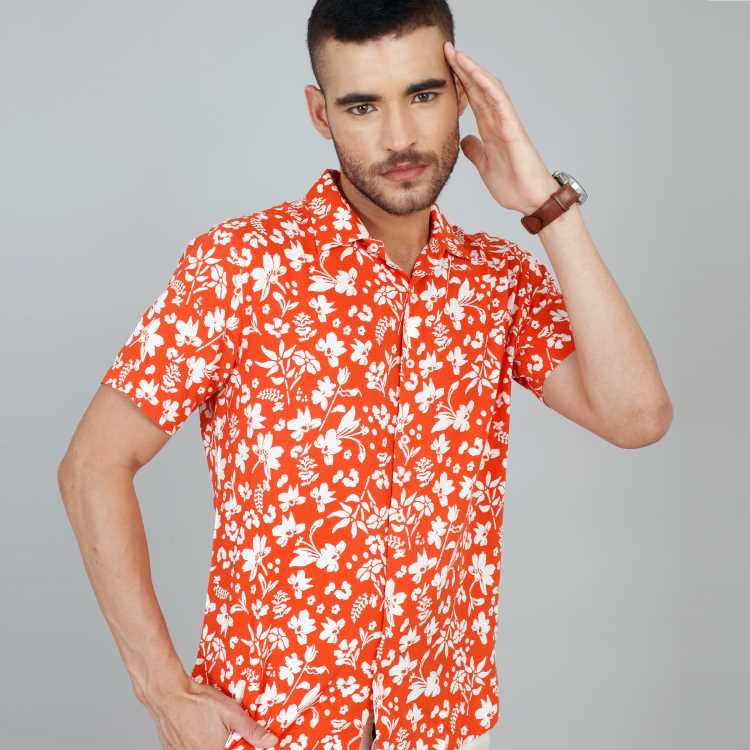 Premium Viscose Slim Fit Half Shirt 2