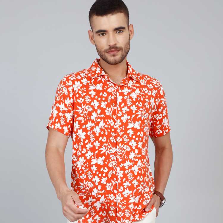 Premium Viscose Slim Fit Half Shirt 1