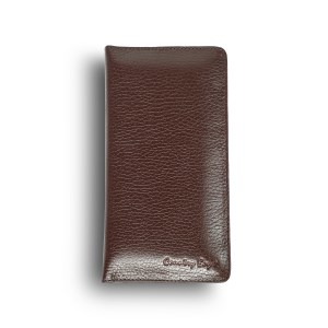 Genuine Leather Wallet [Long Brown] 1