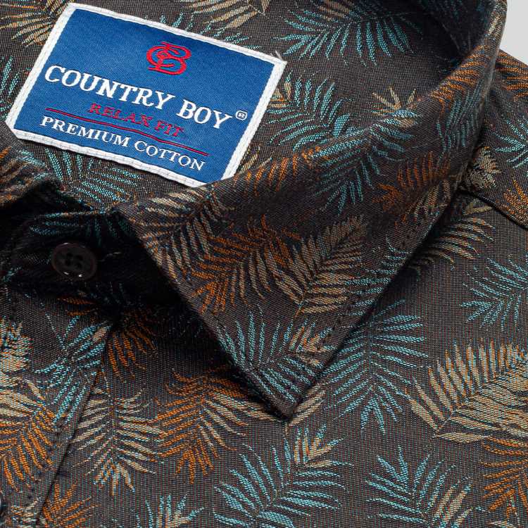 Premium Jacquard Giza Cotton Regular Full Shirt 2