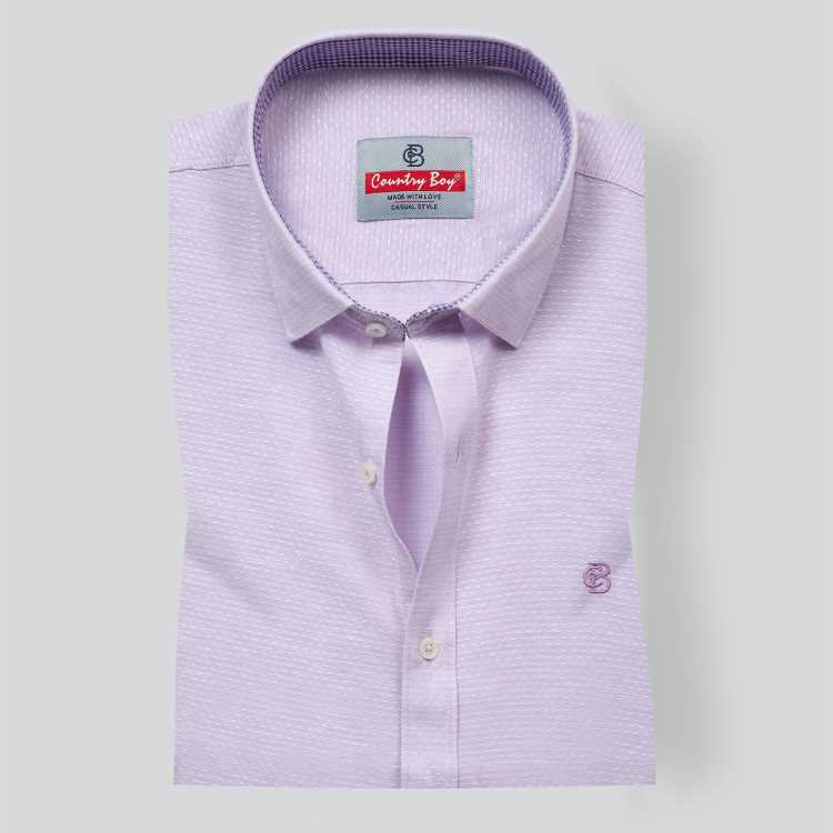 Premium Fancy Cotton Slim Fit Full Shirt 1