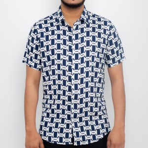 Premium Viscose Slim Fit Half Shirt 1