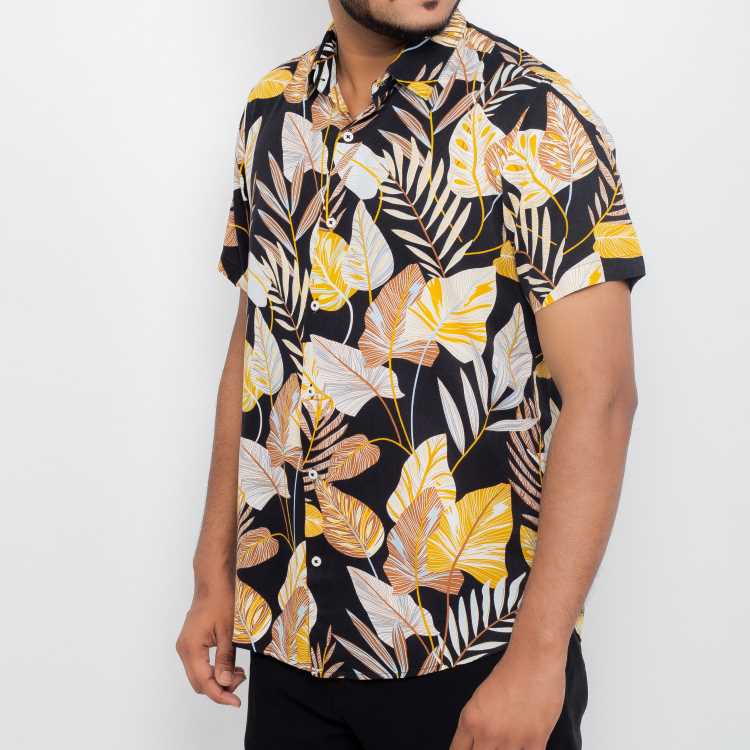 Premium Viscose  Slim Fit Half Shirt 2