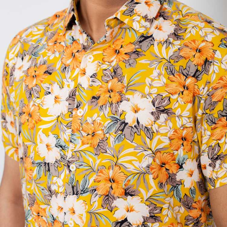 Premium Viscose  Slim Fit Half Shirt 3