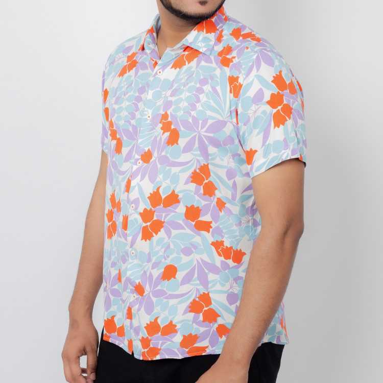 Premium Viscose Slim Fit Half Shirt 2