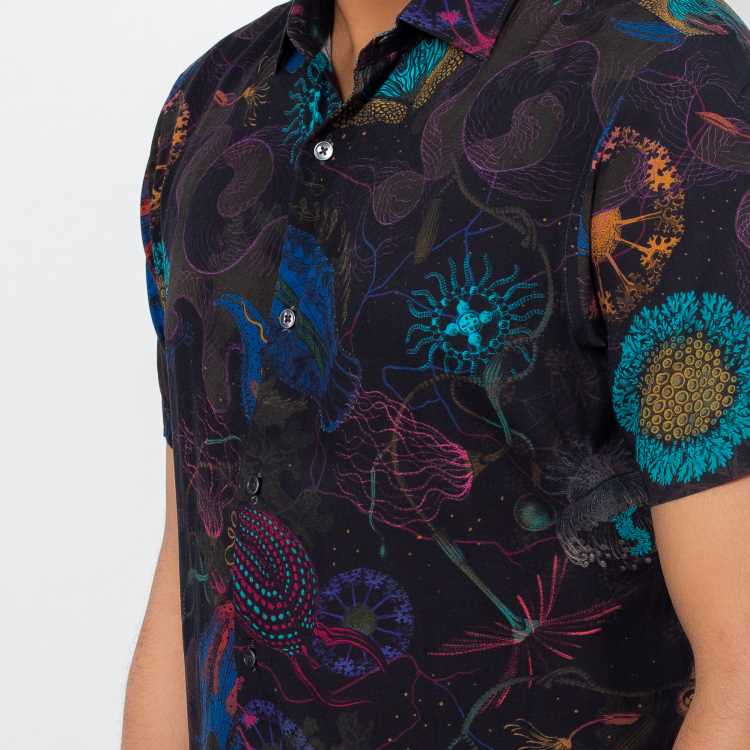 Premium Viscose Slim Fit Half Shirt 3