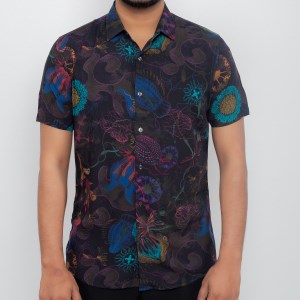 Premium Viscose Slim Fit Half Shirt 1