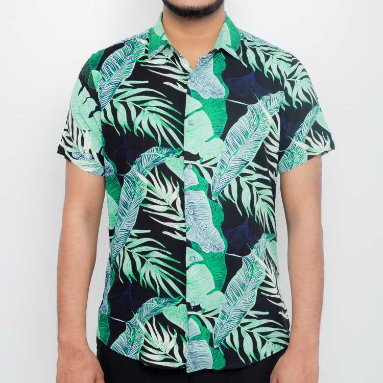 Premium Viscose Slim Fit Half Shirt 1