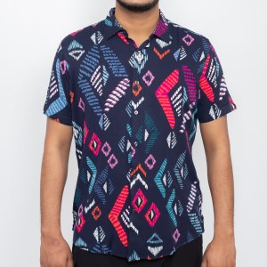 Premium Viscose Slim Fit Half Shirt 1