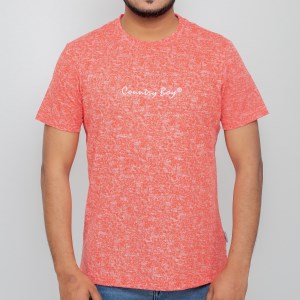 Pique Fabric Half Sleeve T-Shirt 1