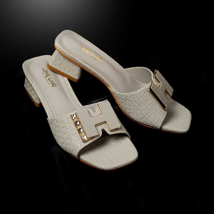 Slip-On Low Heel Sandal For Women 2