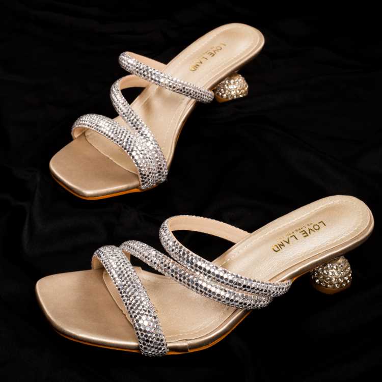 Kitten Heel Sandal For Women 3