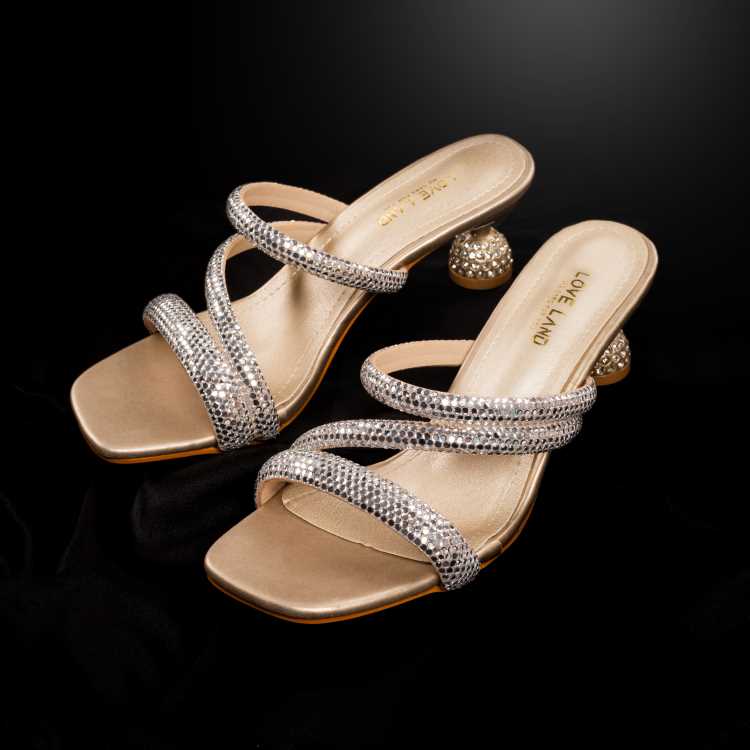 Kitten Heel Sandal For Women 1