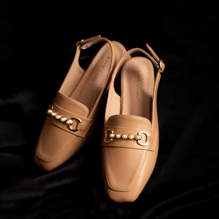 Slingback Low-block Mule-Type heel Shoe 2