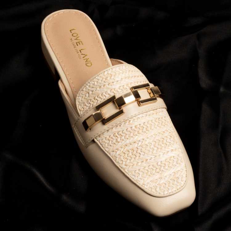 Open Back Loafer-Type Mule Sandal For Women 3
