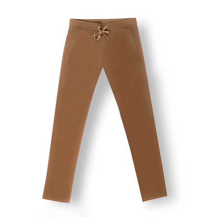 Cotton Pant (Dark Brwon) 1
